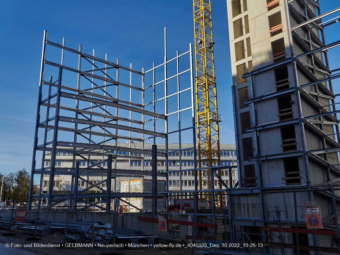 30.12.2022 - Baustelle R.EVO in Neuperlach-Süd